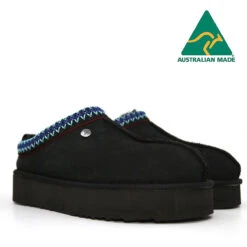 Jumbo UGG Tyla Platform Slippers- Australian Made 25 Jumbo UGG Tyla Platform Slippers- Australian Made -Chic Clothing Store 04