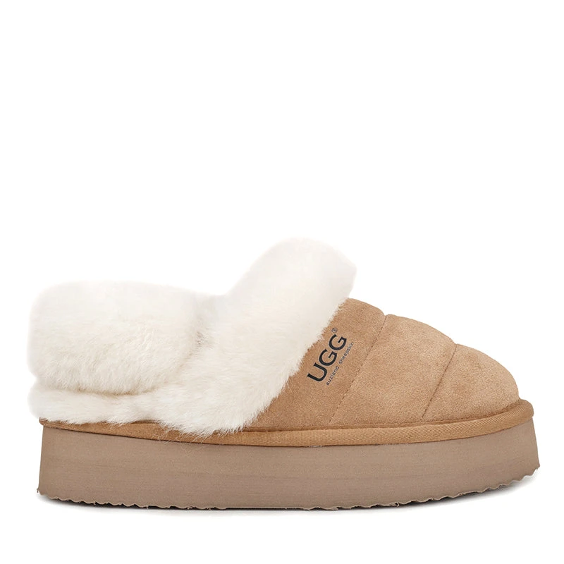Premium Fluffy Platform Ugg Scuff 3 Premium Fluffy Platform Ugg Scuff