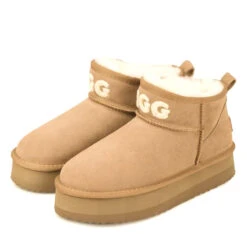 Premium Mini Logo Ugg Boots -Chic Clothing Store 4 44431dd7 5778 455e bc1a 0d6f8050621c