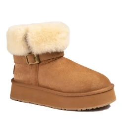 UGG Short Belt Platform Boots -Chic Clothing Store 4 938219aa f6b6 4c9a a3fc 2b460bd822c0