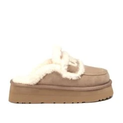 UGG Chloe Fluffy Platform Scuff -Chic Clothing Store 5087