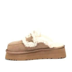 UGG Chloe Fluffy Platform Scuff -Chic Clothing Store 5089