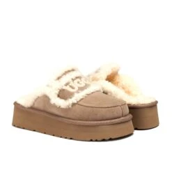 UGG Chloe Fluffy Platform Scuff -Chic Clothing Store 5090