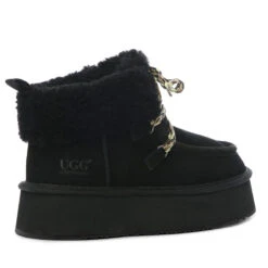 UGG Premium Fluffy-Lace Platform Boots -Chic Clothing Store B2 279d5c81 5af0 40d9 827a 92d3aeb3bdea