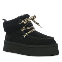 UGG Premium Fluffy-Lace Platform Boots -Chic Clothing Store B3 0a1e42e3 954f 4763 a53f 8106b23a2afe