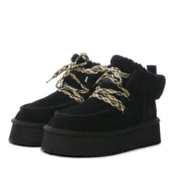 UGG Premium Fluffy-Lace Platform Boots -Chic Clothing Store B4 77371624 5542 490d b0d6 9b12e8ddc601