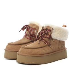 UGG Premium Fluffy-Lace Platform Boots -Chic Clothing Store C4 5ce9f84b 6049 4887 8260 276d4dff6be0