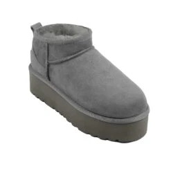 UGG Premium Ultra Mini Platform Boots -Chic Clothing Store GREY2 ad7cc79b ed37 427d 9856 40bdf3c07c49