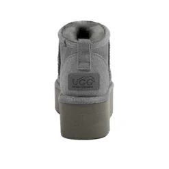UGG Premium Ultra Mini Platform Boots -Chic Clothing Store GREY5