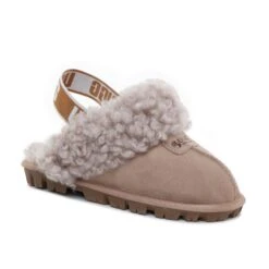 UGG Premium Curly Ladies Scuff -Chic Clothing Store HSY 6510