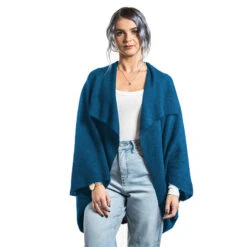 Premium Possum And Merino Wool - Moss Stitch Shrug 40 Premium Possum And Merino Wool - Moss Stitch Shrug -Chic Clothing Store Pacific
