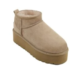 UGG Premium Ultra Mini Platform Boots -Chic Clothing Store TAN3