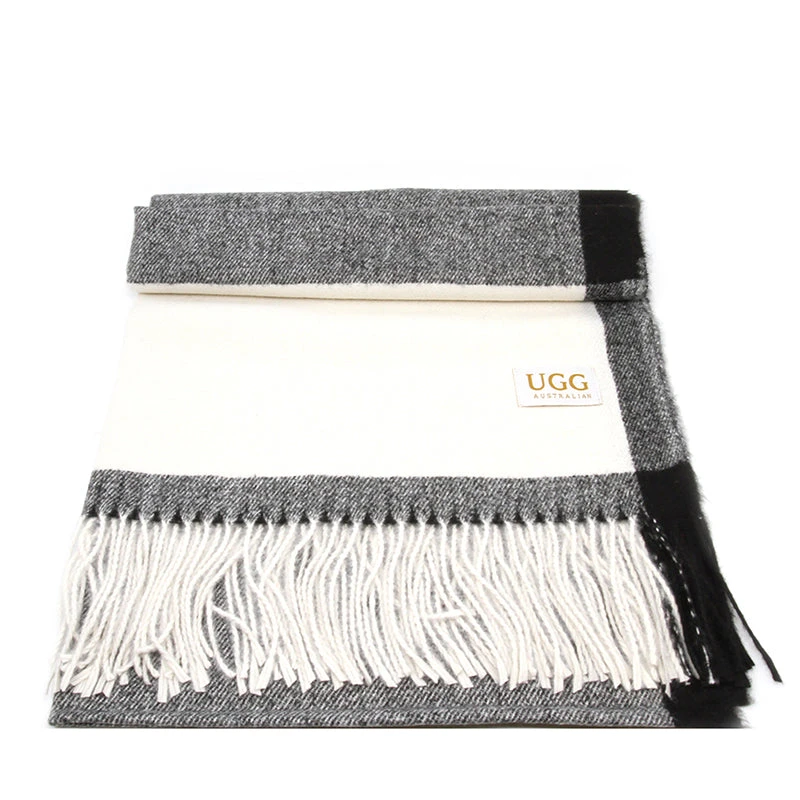 Two Tone Premium Wool Scarf 9 Two Tone Premium Wool Scarf - Image 7