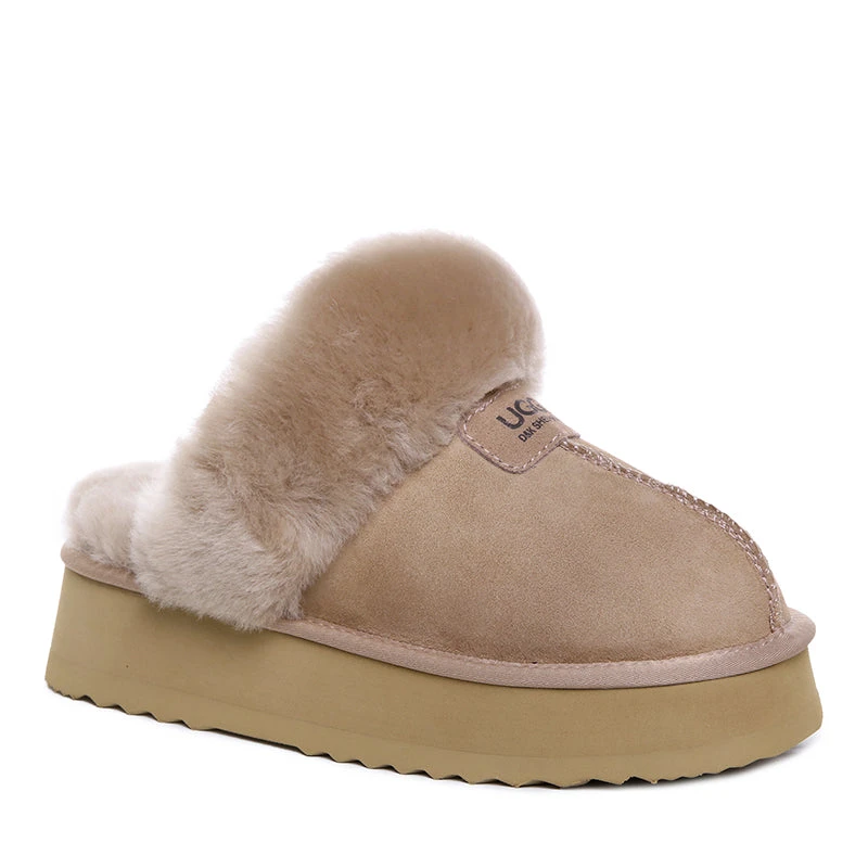 UGG Premium Detachable Fluffy Platform Scuff 20 UGG Premium Detachable Fluffy Platform Scuff - Image 18