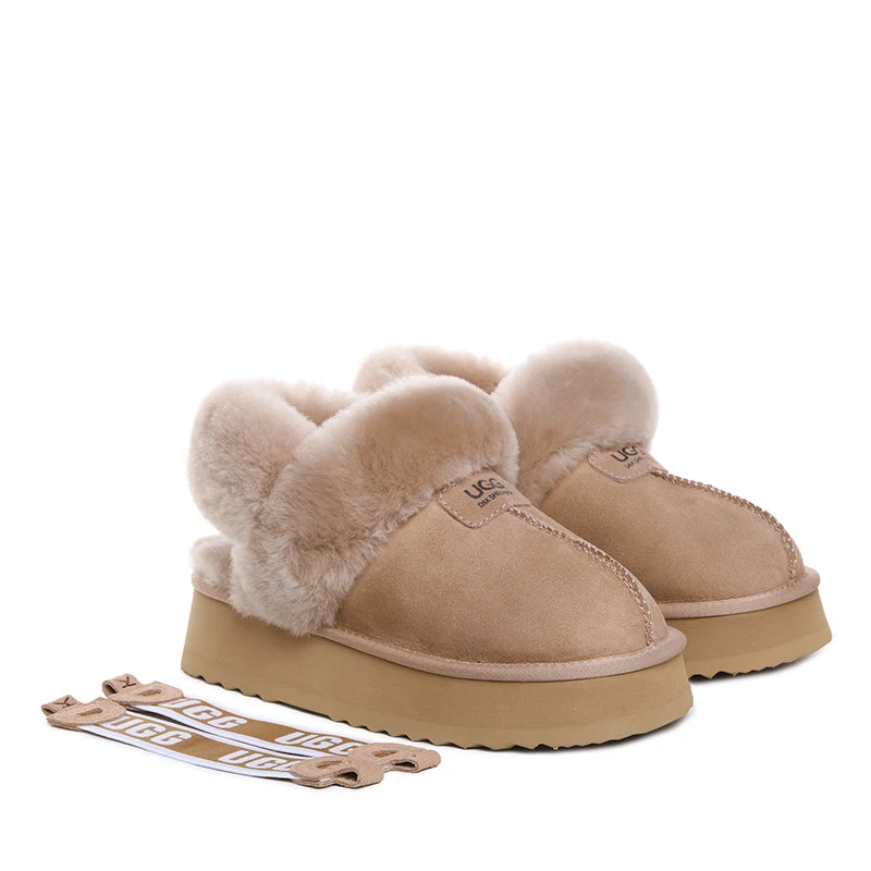 UGG Premium Detachable Fluffy Platform Scuff 21 UGG Premium Detachable Fluffy Platform Scuff - Image 19