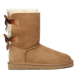 UGG Premium Short Bow Boots -Chic Clothing Store c