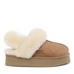 UGG Fluffy Strappy Platform Scuff -Chic Clothing Store c1 1b7d8248 3424 48ca b964 77afd6de8868