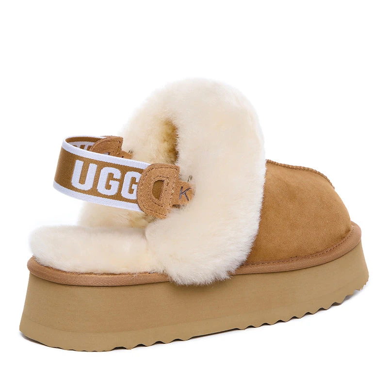 UGG Premium Detachable Fluffy Platform Scuff 4 UGG Premium Detachable Fluffy Platform Scuff - Image 2