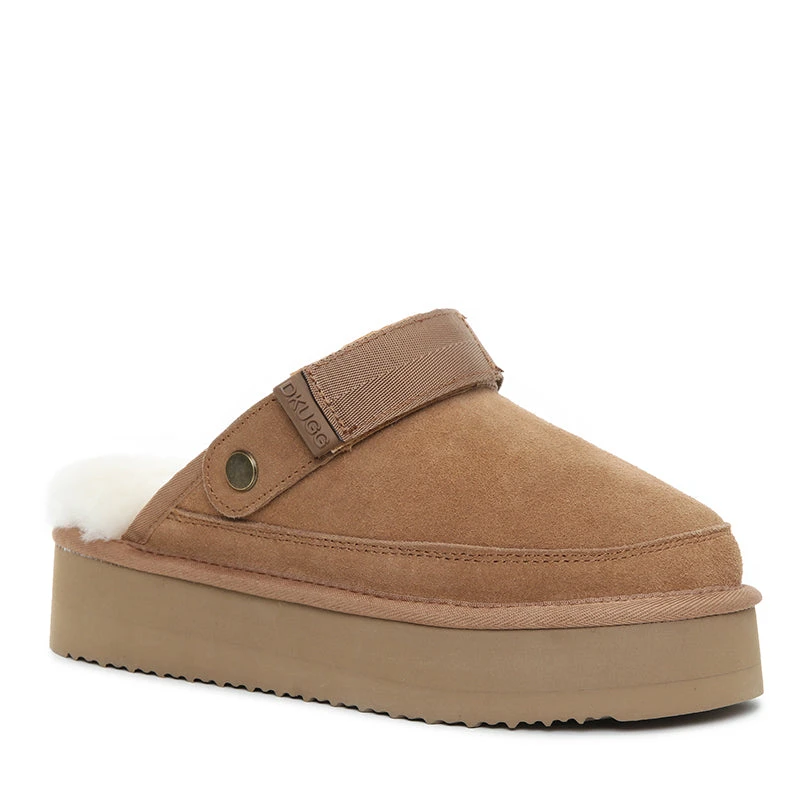 UGG Clogg Wool Platform Scuff 5 UGG Clogg Wool Platform Scuff - Image 3