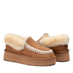 UGG Ankle Platform Moccasins -Chic Clothing Store c4 8678a8ec fbc6 4f38 b07e c42baba12653