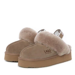 UGG Banded Platform Scuff -Chic Clothing Store cb4 817061b9 50c5 477c b71c 3689c4b75994