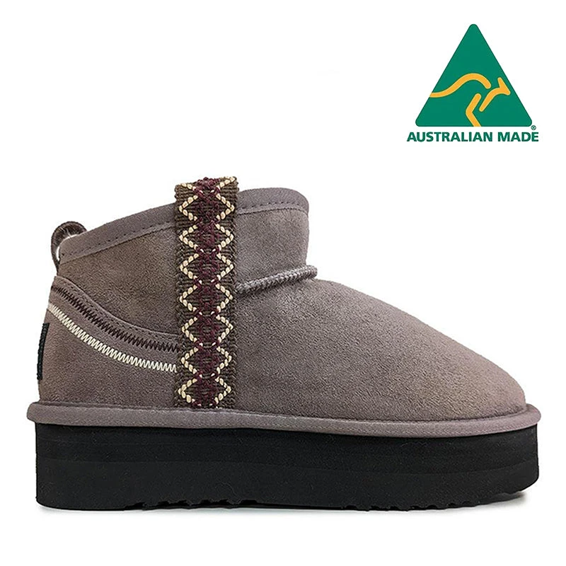 Jumbo UGG Premium Mini Platform Potea Braid Boots 4 Jumbo UGG Premium Mini Platform Potea Braid Boots - Image 2