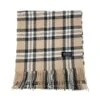 Check Wool Scarf -Chic Clothing Store check wool scarf 190413