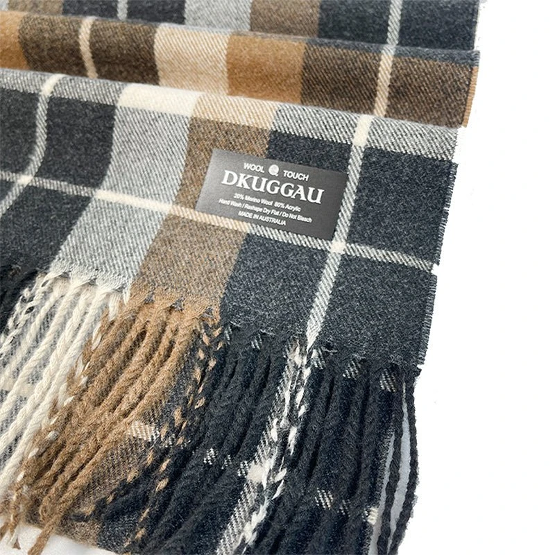 Check Wool Scarf 8 Check Wool Scarf - Image 6