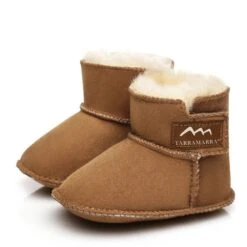 Isla Sheepskin Baby Boots -Chic Clothing Store chestnut 4 98bc439e 6cf0 432f ad70 0abb3bcbfb20
