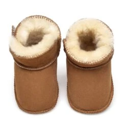 Isla Sheepskin Baby Boots -Chic Clothing Store chestnut 5 c1d83213 2255 4dde a198 518d83cf0ab1