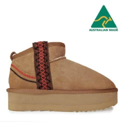 Jumbo UGG Premium Mini Platform Potea Braid Boots
