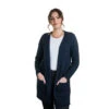 Premium Possum And Merino Wool - Longline Cardigan -Chic Clothing Store ko544