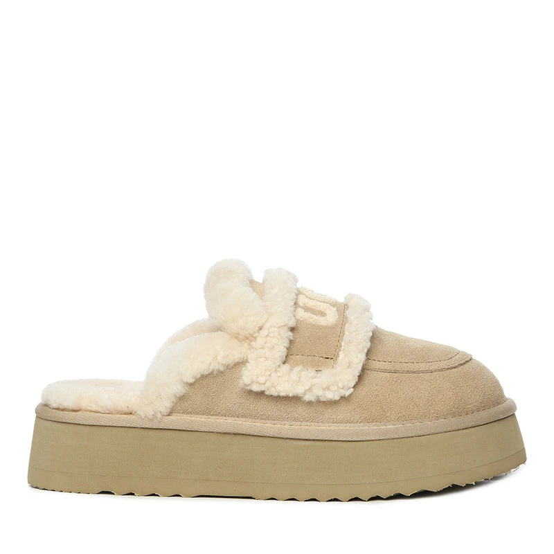 UGG Trisha Fluffy Platform Scuff 9 UGG Trisha Fluffy Platform Scuff - Image 7
