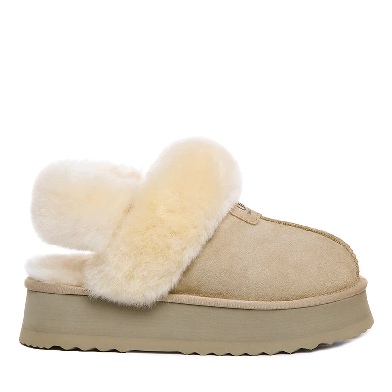 UGG Premium Detachable Fluffy Platform Scuff 8 UGG Premium Detachable Fluffy Platform Scuff - Image 6