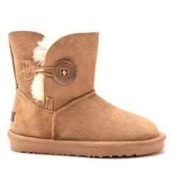 Kids Button Boots -Chic Clothing Store oo