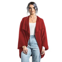 Premium Possum And Merino Wool - Moss Stitch Shrug 41 Premium Possum And Merino Wool - Moss Stitch Shrug -Chic Clothing Store rata