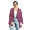 Premium Possum And Merino Wool - Moss Stitch Shrug 2 Premium Possum And Merino Wool - Moss Stitch Shrug -Chic Clothing Store rose