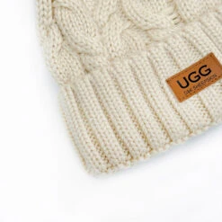 UGG Platinum PomPom Beanie -Chic Clothing Store s3 34af081b b54a 48f6 88fe 9be20dd7e379