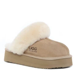 UGG Fluffy Strappy Platform Scuff -Chic Clothing Store s3 3a1cc25b 1891 4c71 9a7f 45b96320b818