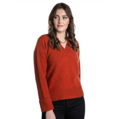 Premium Possum And Merino Wool - V Neck Ribbed Jumper 9 Premium Possum And Merino Wool - V Neck Ribbed Jumper -Chic Clothing Store sienna