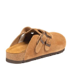 UGG Unisex Suede Slippers -Chic Clothing Store tan06