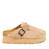 UGG Valentina Platform Suede Leather -Chic Clothing Store taupe01