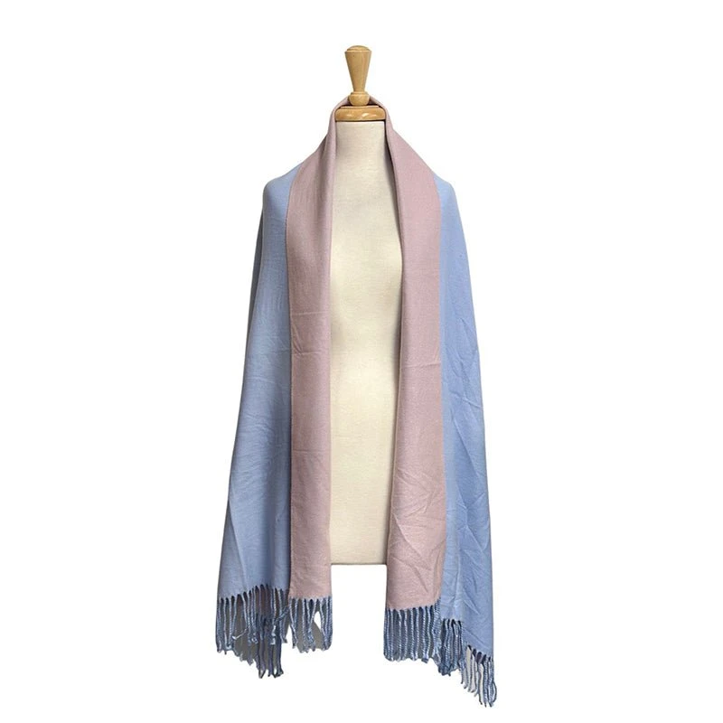 Two Tone Premium Wool Scarf 12 Two Tone Premium Wool Scarf - Image 10