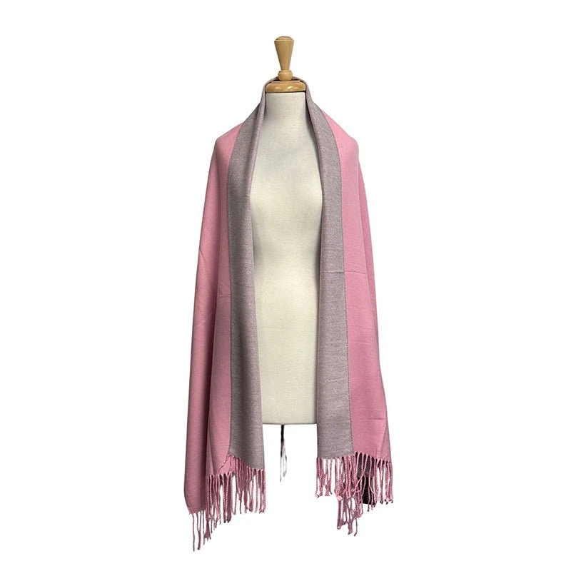 Two Tone Premium Wool Scarf 4 Two Tone Premium Wool Scarf - Image 2