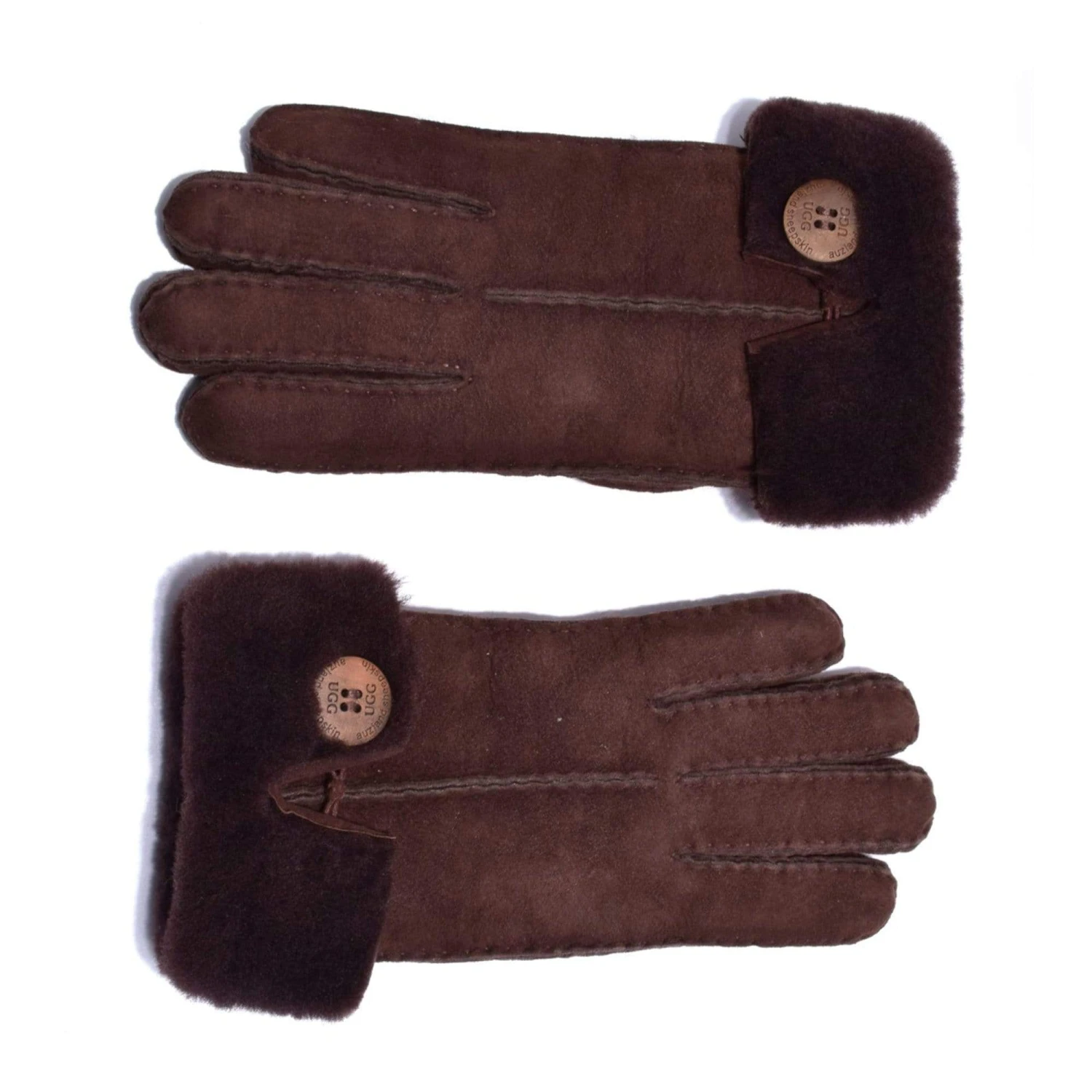 UGG Button Sheepskin Gloves 7 UGG Button Sheepskin Gloves - Image 5