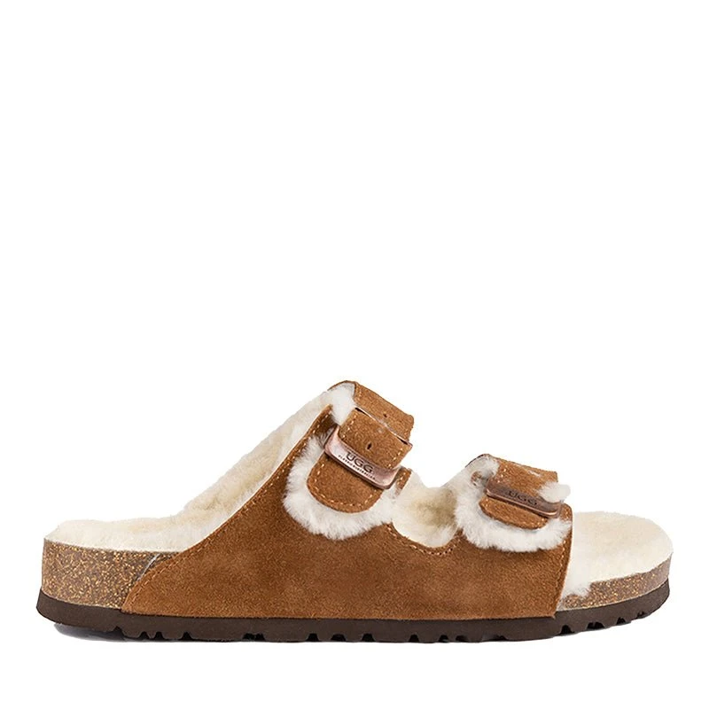 UGG Collins Shearling Buckled Sandals 8 UGG Collins Shearling Buckled Sandals - Image 6