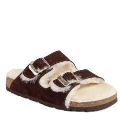 UGG Collins Shearling Buckled Sandals 15 UGG Collins Shearling Buckled Sandals -Chic Clothing Store ugg collins shearling buckled sandals 649592