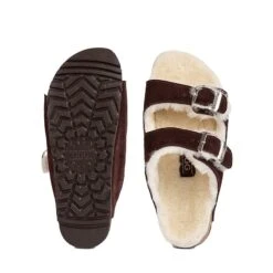 UGG Collins Shearling Buckled Sandals 16 UGG Collins Shearling Buckled Sandals -Chic Clothing Store ugg collins shearling buckled sandals 772525