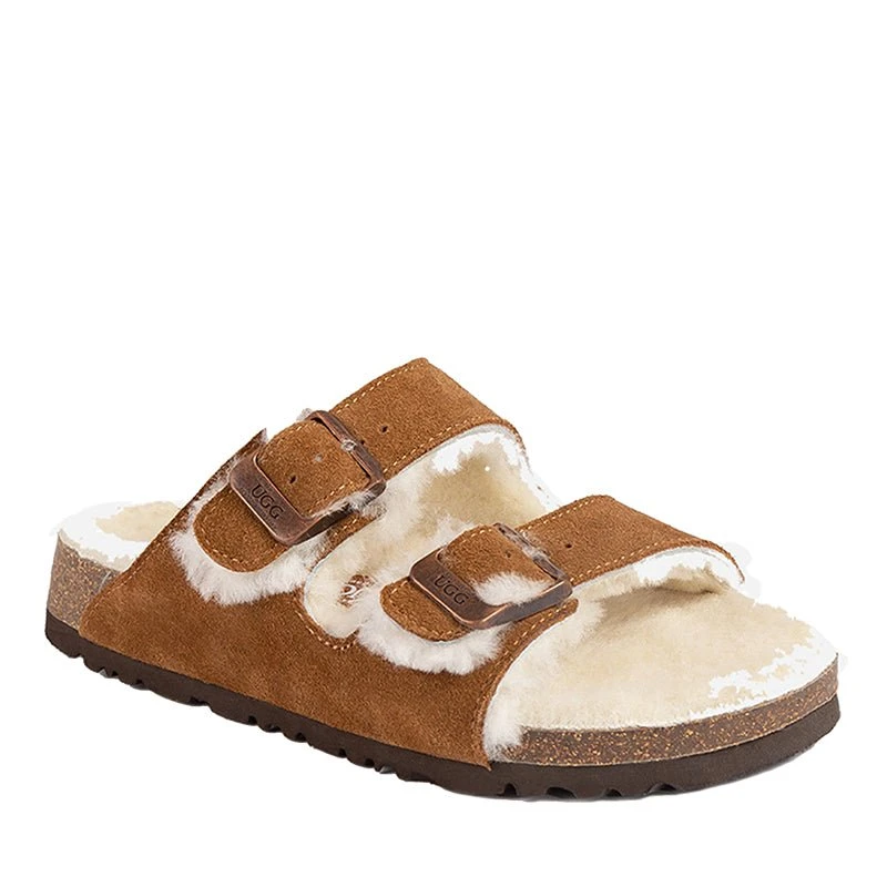 UGG Collins Shearling Buckled Sandals 11 UGG Collins Shearling Buckled Sandals - Image 9