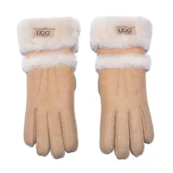 UGG Double Cuff Sheepskin Gloves 12 UGG Double Cuff Sheepskin Gloves -Chic Clothing Store ugg double cuff sheepskin gloves 610953